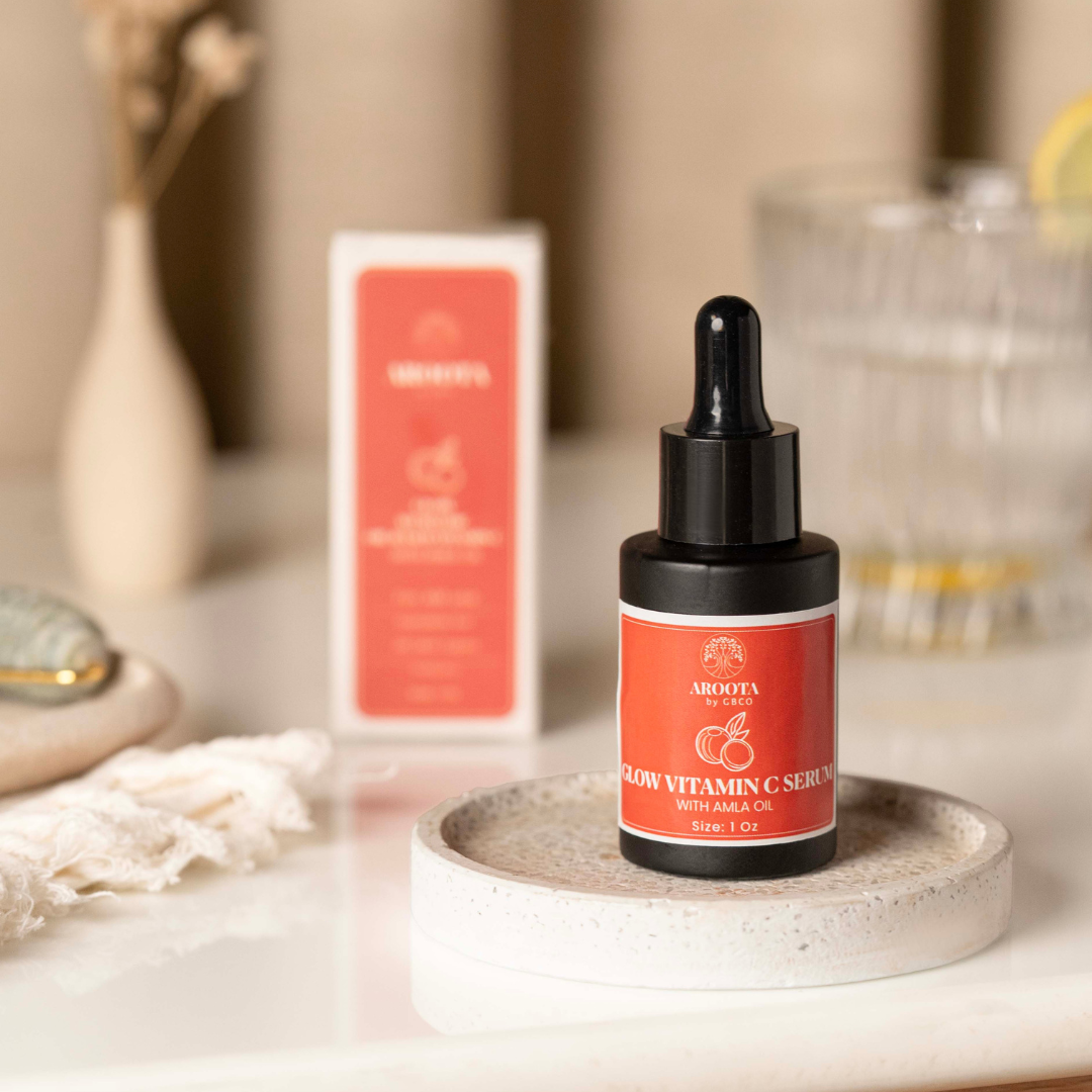 Glow Vitamin C Serum: Astaxanthin X Amla Oil (Tridoshic)