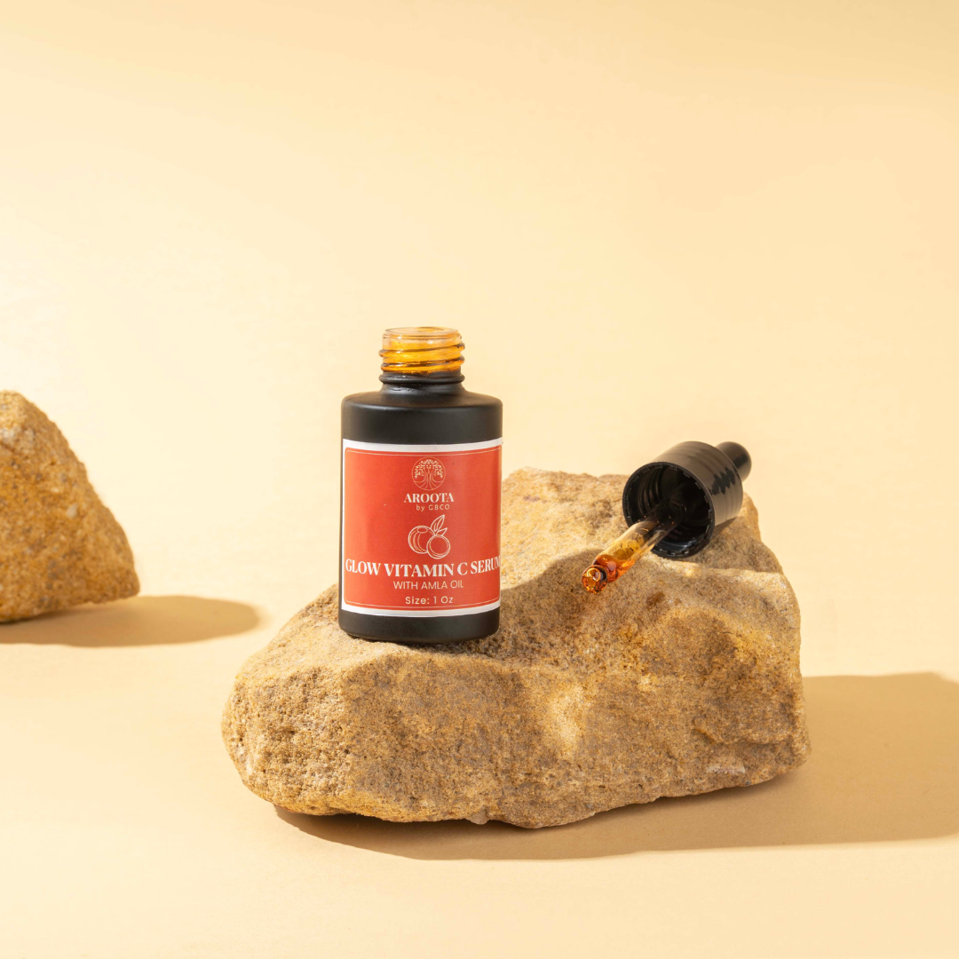 Glow Vitamin C Serum: Astaxanthin X Amla Oil (Tridoshic)